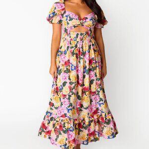 BuddyLove Ross Cut Out Midi Dress